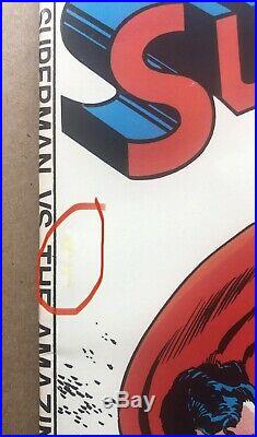 SUPERMAN VS. SPIDER-MAN (1976) NM 9.4 DC/Marvel HIGH-GRADE Treasury Edition size