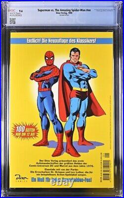 SUPERMAN VS. SPIDER-MAN #1 CGC 9.6 German Edition HIGHEST EVER GRADED