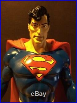 SUPERMAN WARNER BROS STUDIO STORE FULL-SIZE STATUE MINT. Never displayed