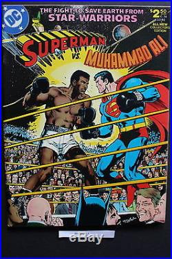 SUPERMAN vs MUHAMMAD ALI 1978 ORIGINAL 1st Print Treasury C-56 NEAL ADAMS NM-9.2