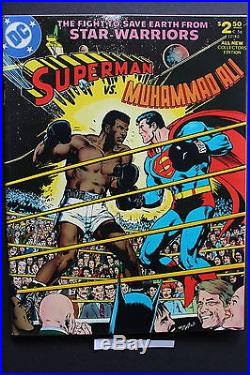 SUPERMAN vs MUHAMMAD ALI 1978 ORIGINAL 1st Print Treasury C-56 NEAL ADAMS NM-9.2
