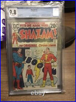 Shazam #1 (1973) 1st Captain Marvel! CGC 9.8! White Pages! Key