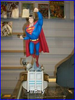 Sideshow Collectibles DC Comics SUPERMAN Animated Series Statue #22/1000 NEW