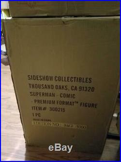 Sideshow DC Superman Premium Format 1/4 Scale Fine Art Statue