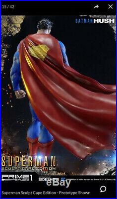 Sideshow Ex Prime 1 Superman Scupt Statue New Mib Wow