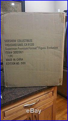 Sideshow Superman Christopher Reeve Premium Format Figure Statue Exclusive Ex