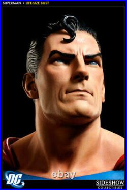 Sideshow-superman Life-size Bust Rare Never Displayed -#141/1500 Wow
