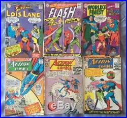 Silver Age DC Comics Lot of 30 Batman, Superman, Wonder Woman, Green Lantern ++