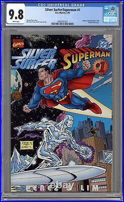 Silver Surfer Superman #1 CGC 9.8 1996 3997541021