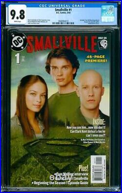 Smallville #1 CGC 9.8 White Pages (2003 DC Comics)