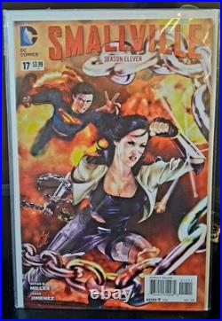 Smallville Season 11 #1-#19 FULL RUN NM UNREAD GLOSSY COVERS HTF