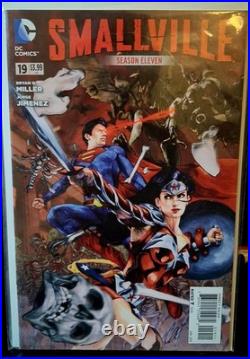 Smallville Season 11 #1-#19 FULL RUN NM UNREAD GLOSSY COVERS HTF