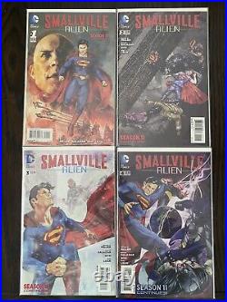 Smallville Season 11 Complete Set All 40 Books DC Comics 2012-2015 Hard To Find