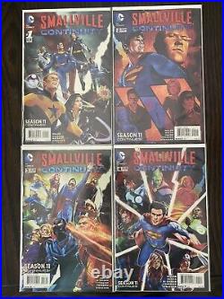 Smallville Season 11 Complete Set All 40 Books DC Comics 2012-2015 Hard To Find