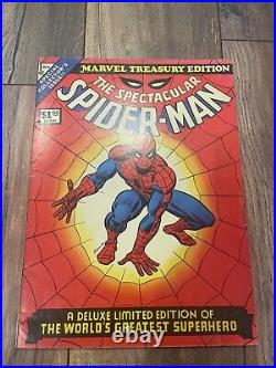 Spectacular Spider-Man Treasury Edition THREE (3) ISSUES! 1974 75 81 SUPERMAN