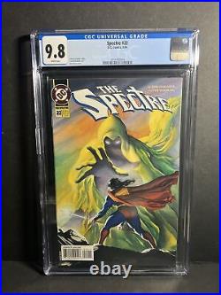 Spectre #22 CGC 9.8 White Pages 1st Published Cover Art by Alex Ross