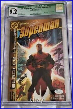 Stan lee signed Just Imagine Superman Cgc 9.2