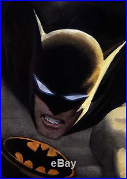 Steve Rude painting Batman, Superman, Wonder Woman original art LOW START PRICE