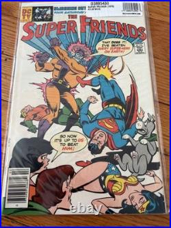 Super Friends Issues 1-7/1976/DC TV Comic/Includes Wonder Twins & Gleek debut