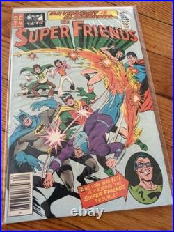 Super Friends Issues 1-7/1976/DC TV Comic/Includes Wonder Twins & Gleek debut