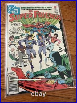 Super Friends Issues 1-7/1976/DC TV Comic/Includes Wonder Twins & Gleek debut
