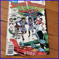 Super Friends Issues 1-7/1976/DC TV Comic/Includes Wonder Twins & Gleek debut
