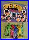 Super Heroes Gulliver DC 1980 RARE 5 Figures Joker Penguin Aquaman Hawkman Clark