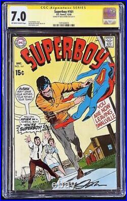 Superboy #161 CGC 7.0 Signed Neal Adams