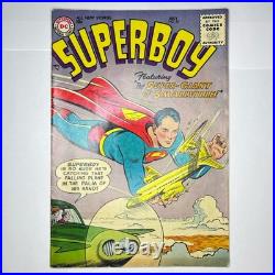 Superboy #50 (1956) DC Comics Super-Giant of Smallville VG/FN Daisy Ad