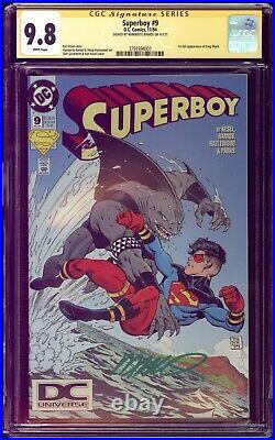 Superboy #9 CGC 9.8 SS DC UNIVERSE DCU logo 1st King Shark Variant Suicide Squad