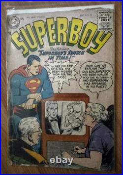 Superboy DC Comics Lot of 21 Silver Age 10c and 12c Books From Private Collector