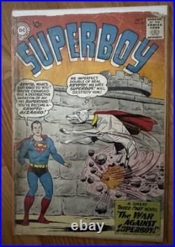 Superboy DC Comics Lot of 21 Silver Age 10c and 12c Books From Private Collector