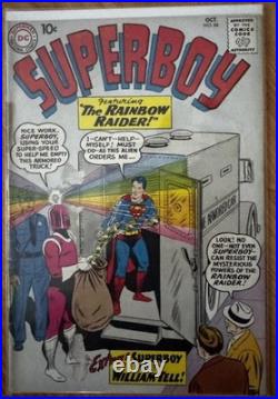 Superboy DC Comics Lot of 21 Silver Age 10c and 12c Books From Private Collector