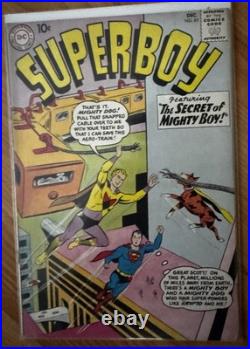 Superboy DC Comics Lot of 21 Silver Age 10c and 12c Books From Private Collector