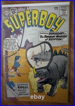 Superboy DC Comics Lot of 21 Silver Age 10c and 12c Books From Private Collector