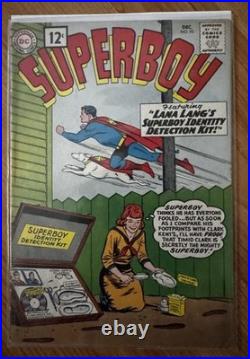 Superboy DC Comics Lot of 21 Silver Age 10c and 12c Books From Private Collector