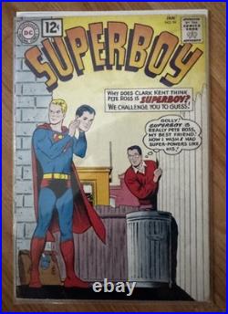 Superboy DC Comics Lot of 21 Silver Age 10c and 12c Books From Private Collector