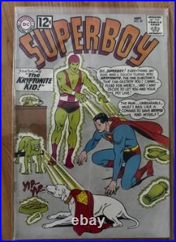 Superboy DC Comics Lot of 21 Silver Age 10c and 12c Books From Private Collector