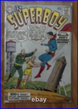 Superboy DC Comics Lot of 21 Silver Age 10c and 12c Books From Private Collector