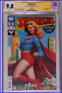 Supergirl 18 DC Comics Signed by Stanley Artgerm Lau CGC 9.8