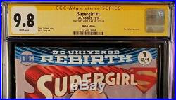 Supergirl #1 Cgc Ss 9.8 Powergirl Original Art Sketch Superman Batman Justice DC
