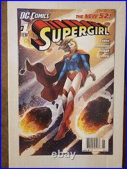 Supergirl #1 Newsstand Extremely Rare 284 Copies 1st App Simon DC 2011 New 52