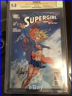Supergirl #2 CGC Signature Series Michael Turner Signed