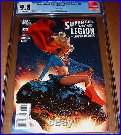 Supergirl and The Legion of Super-Heroes #23 Adam Hughes Variant CGC 9.8 DC 2006