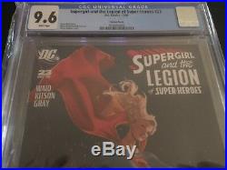 Supergirl and the Legion of Super-Heroes #23 110 Adam Hughes Variant CGC 9.6
