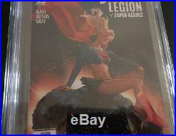 Supergirl and the Legion of Super-Heroes #23 110 Adam Hughes Variant CGC 9.6