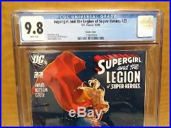 Supergirl and the Legion of Super Heroes #23 CGC 9.8 Hughes Variant Cover