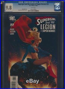 Supergirl and the Legion of Super Heroes 23 DC 2006 CGC 9.8 Hughes HOT Free S/H