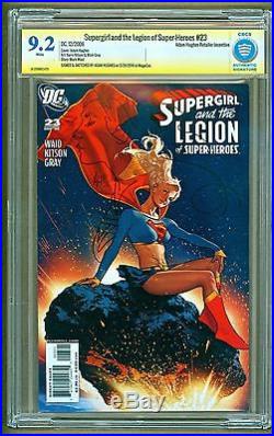 Supergirl and the Legion of Super-Heroes #23 Sketch Signed Adam Hughes CBCS 9.2