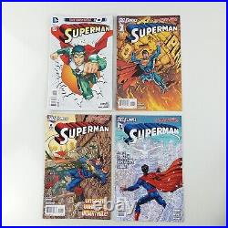 Superman #0 1-52 + Annuals 23.1-23.4 Complete Set Lot New 52 9.0-9.4 NM 2011 DC